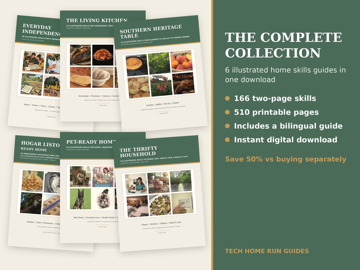The Complete Collection bundle of six Tech Home Run Guides